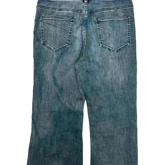 Anthropologie  Pilcro Stet Flared Jeans High Waisted Denim Medium Wash Womens - Picture 6 of 6